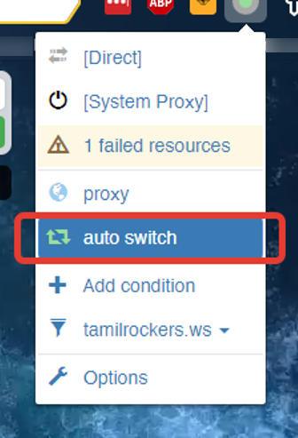 Switch the plug-in to the «auto-switch» mode