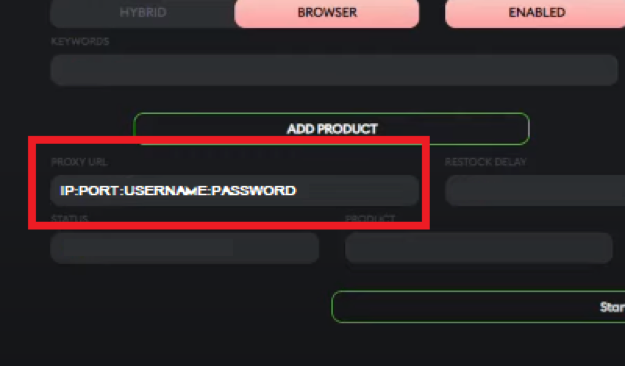 What Is The Password For Xenon Adults Only Step-by-step proxy setting tutorial in Xenon AIO Sneaker Bot
