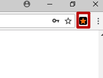 Нажмите на иконку в виде звездочки в правом верхнем углу браузера